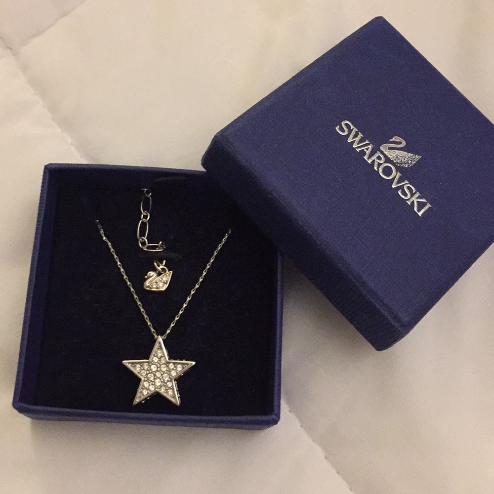 Swarovski star necklace